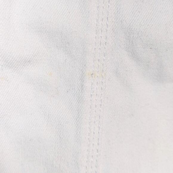 BDG White Denim Wide Leg Cargo Jeans Elastic Waist size 26 - Picture 7 of 7